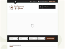 Tablet Screenshot of hotellapinta.com
